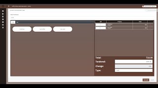 Coffee Shop Cashiering System in PHP DEMO [upl. by Anirahtak]