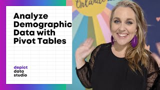 How to Analyze Demographic Data with Pivot Tables [upl. by Orr197]