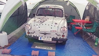 Trabant P60 1964 kompilace  rally Mělnický okruh 2018 [upl. by Lytsyrk]