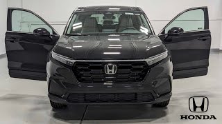 All New 2024 Honda CRV  Black Color  Exterior and Interior Walkround [upl. by Franny]