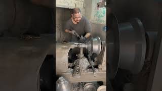 Incredible making stainless steel lamp light cover shorts viralvideos [upl. by Anerual551]