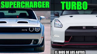 TURBO VS SUPERCARGADOR  EXPLICACIÓN A PRUEBA DE IDIOTAS [upl. by Atiuqrehs]