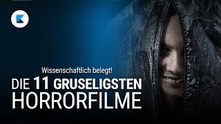 Wissenschaftlich belegt Das sind die gruseligsten Horrorfilme aller Zeiten [upl. by Eshelman365]