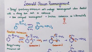 Sommelet Hauser Rearrangementtricks to solve questionsEvidences of reaction mechanismCSIRNETJRF [upl. by Malamut]