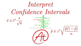 Interpreting Confidence Intervals EXPLAINED in 3 Minutes with Examples [upl. by Merrick]