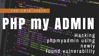 CVE201812613  phpMyAdmin  Remote Code Execution Metasploit Kali linux [upl. by Bower]