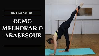 Como Melhorar o Arabesque [upl. by Diahann]