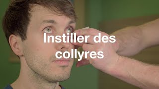 Comment instiller des collyres   COF [upl. by Yerffoj]