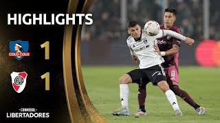 COLOCOLO vs RIVER PLATE  HIGHLIGHTS  CONMEBOL LIBERTADORES 2024 [upl. by Nroht632]