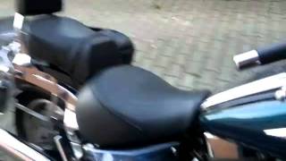 Suzuki VL1500 mit Vance amp Hines Auspuff mit US Quiet Einsätzen [upl. by Aseiram339]