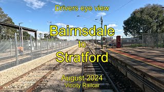 Drivers eye view Bairnsdale to Stratford Aug 2024 [upl. by Chase]