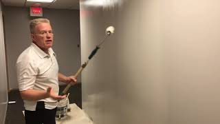 The Right Way To Roll Paint On Your Walls  Spencer Colgan [upl. by Derry]