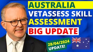 Australia VETASSESS Trade Skill Assessment Changes 2024  VETASSESS Skill Assessment [upl. by Herv]