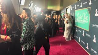 Agueda Lopez pareja de Luis Fonsi at POTY Latin Grammys [upl. by Ignazio]