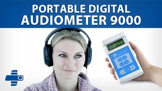 Portable Digital Audiometer 9000 9359000 [upl. by Nylodam662]