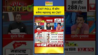 Exit Poll with Sushant Sinha Maharashtra Exit Poll में कौन बनेगा CM shorts maharashtra exitpoll [upl. by Dera]