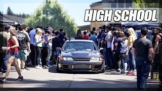 I Took my Skyline GTR to my Last Day of High School [upl. by Assyl]