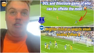 Everton 03 Brighton Matchday vlog Seagulls Swarm over troubled Toffees [upl. by Lukas]