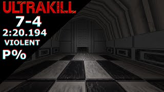 ULTRAKILL  74 P  220194 VIOLENT [upl. by Urial979]