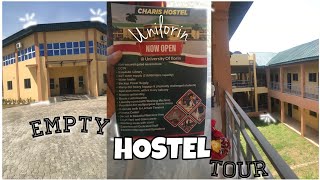 UNILORIN EMPTY HOSTEL ROOM TOUR Inside Charis Hostel 2022 [upl. by Terag756]