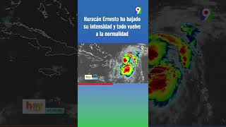 Huracán Ernesto ha bajado su intensidad y todo vuelve a la normalidad [upl. by Necila413]