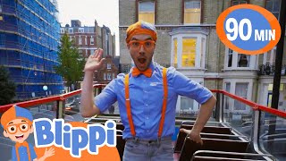 So Long London  Blippi Songs 🎶 Educational Songs For Kids [upl. by Dnaltiak]