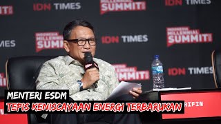 IMS 2020 MENTERI ESDM TEPIS KENISCAYAAN ENERGI TERBARUKAN [upl. by Zeitler876]