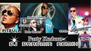 Don Omar feat LucenzoDaddy Yankee amp ArcangelQwote feat Pitbull amp Big AliParty Kuduro [upl. by Goldshell]