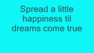 Spread a little happiness no singers [upl. by Nessy]