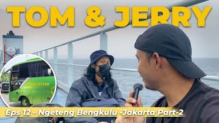 Ep12  HAMPIR TELAT NAIK KAPAL ‼️ Ngeteng Murah Bis Puspa lestari Rajabasa  Bakauheni Part  2 [upl. by Ardnaik]