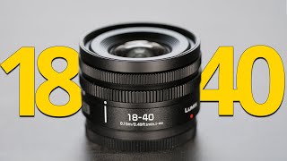 KLEINSTE OBEKTIV DER WELT 🔥 LUMIX 1840mm Review [upl. by Bourn284]