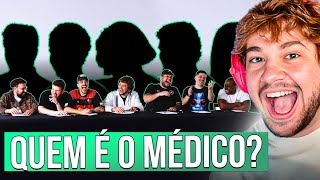 O DIA QUE PARTICIPEI DO AQUELES CARAS  QUEM É O MÉDICO  React [upl. by Rialb]