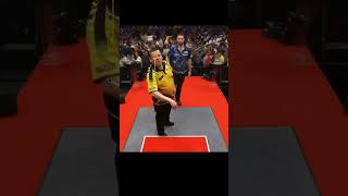 DARTS FRONT CAM 🎯 dartsplayer davechisnall darts pdc [upl. by Oiramal]