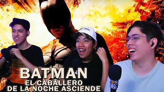 Viendo por primera vez Batman El caballero de la noche asciende PELICULA REACCIÓN [upl. by Ahsinel935]