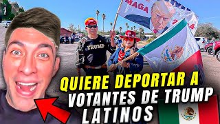 🚨 ¡Venezolano INCITA a DENUNCIAR a INMIGRANTES por votar por TRUMP 😱 [upl. by Ilrac]