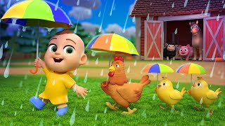 Rain Rain Go Away  Animal Songs  Newborn Baby Songs amp Nursery Rhymes [upl. by Ladew24]