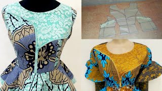 How To Make This Stylish Asymmetric Zip Design Bustier Top Sewing Tricks And Tips [upl. by Leroy]