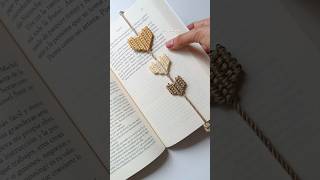 Separador de Libros  Bookmark 💖macrametutorial aprendemacrame diymacrame bookmark [upl. by Nodnarbal272]