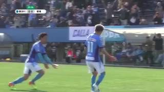 Kazuyoshi Miura anotó con 50 años para el Yokohama FC [upl. by Naletak]