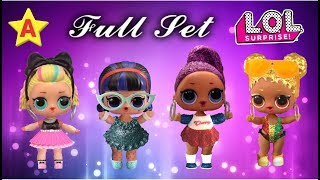 LOL Surprise Fashion Crash for Under Wraps Dolls FULL SET [upl. by Ahsaekal212]