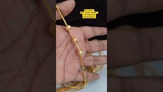 One Gram Model Mugappu Chain 7010041418 9025646497 wwwrajashreefashioncom [upl. by Ennyroc]