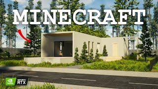 Youve Never Seen a Minecraft House This Realistic  Ultimate Immersion 4k 60fps [upl. by Alf309]