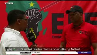 EFF  SG Marshall Dlamini mum on claims Ndlozi has been sidelined [upl. by Adnalohs]