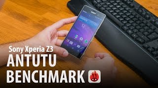 Sony Xperia Z3  AnTuTu Benchmark test [upl. by Nyl443]