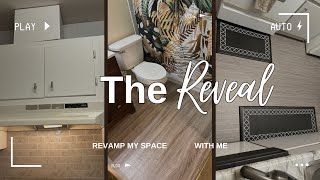 THE REVEAL  RENTER FRIENDLY UPGRADES PT2 [upl. by Widera588]