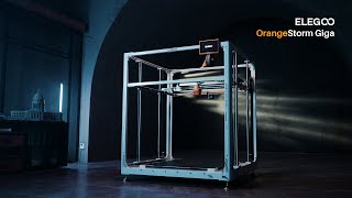 Introducing ELEGOO OrangeStorm Giga The Gigantic Volume Fast FDM 3D Printer [upl. by Vonnie]