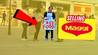 SELLING MAGGI IN PUBLIC WITH MY BROTHER amp SISTER CHALLENGE  Rimorav Vlogs [upl. by Dempstor]