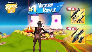 92 Elimination Solo Vs Squads quotZero Buildquot Gameplay Wins Fortnite Remix chapter 2 PC [upl. by Eelyac283]