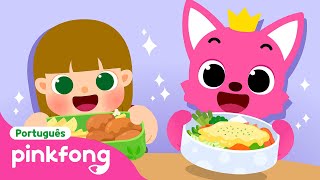 Minha Lancheira  Hábitos Saudáveis  Pinkfong Bebê Tubarão Canções para Crianças [upl. by Quillon552]