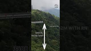 Indias Longest Glass Bridge  Vagamon Kerala  J2M with RN shorts [upl. by Naleag]